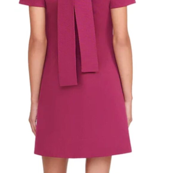 Staud Mini Ilana Dress in Syrah Size M - Picture 2 of 3